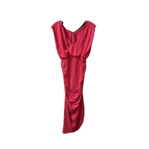 New With Tags Women's Elegant Small Hot Pink Dress By Prinbara